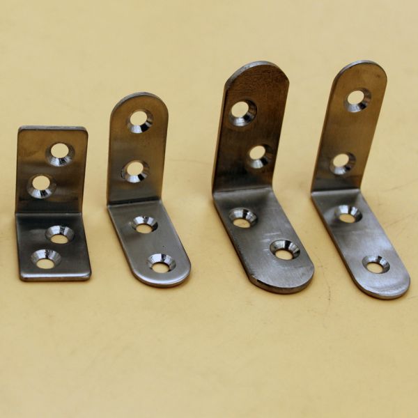 ISO Standard Galvanized Steel Wood Furniture Connector Corner Joining Metal Brackets