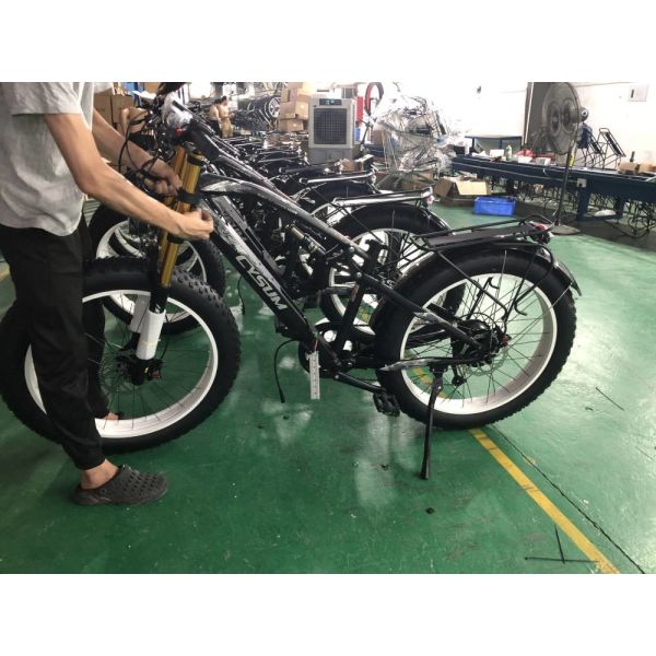 US EU STOCK Long Range Electric Bicycle 1000w 750w 50kmh Long Distance Ebikes CYSUM M900