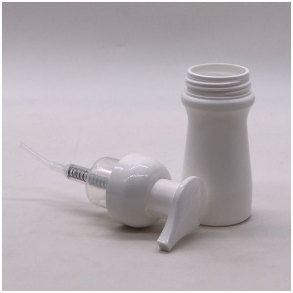 HDPE Lotion Bottle for PET Facial Cleanser Mousse Foam Pump Bottles 70mL OEM Customized