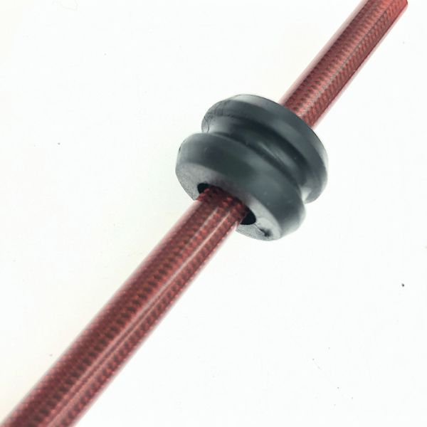 Silicone Rubber Hose Protection Sleeve Gray Color For Motorcycle