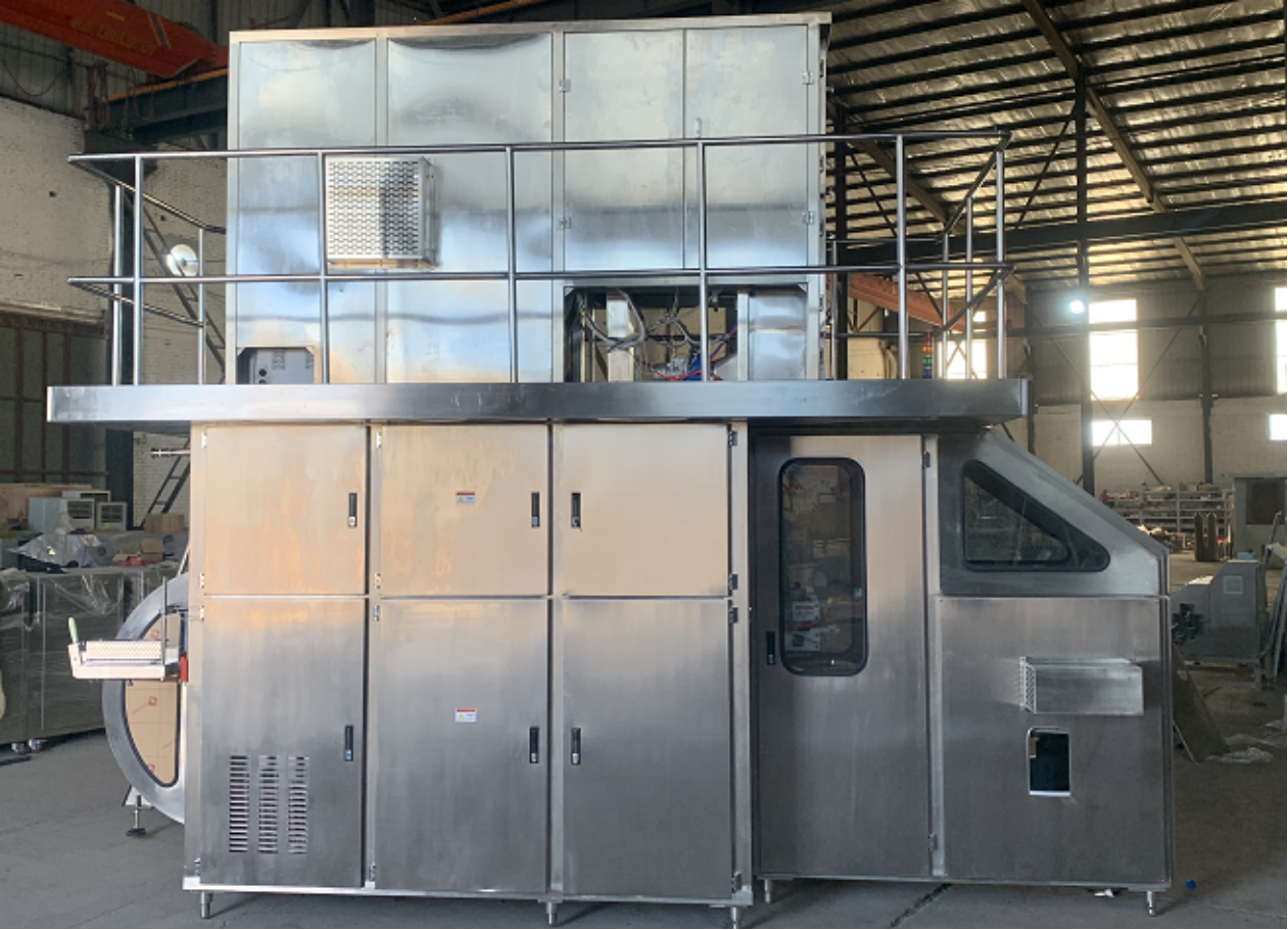 High Speed 304 Stainless Steel Aseptic Carton Filling Machine With 0.6-0.8Mpa Air Pressure