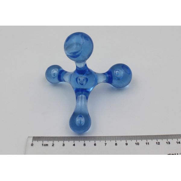 Back Massaging Machines Hand Held / Plastic Body Massager With 4 Point