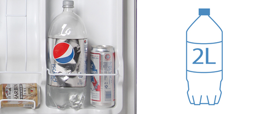 BC-108 SINGLE DOOR REFRIGERATOR