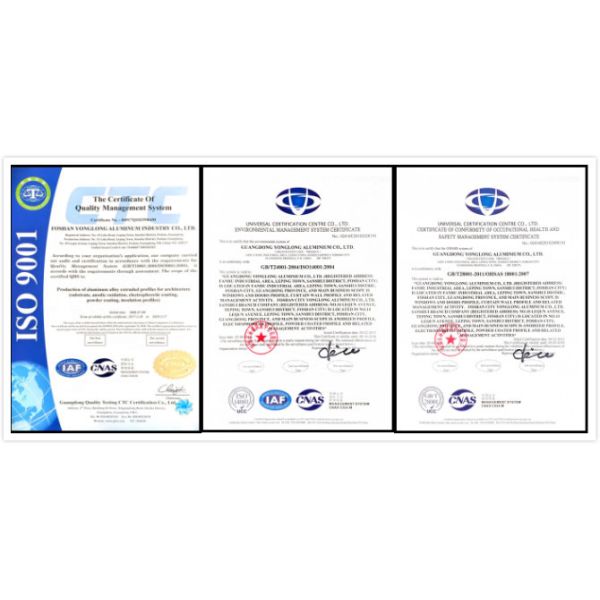 Customizable Wood Finish Aluminium Profiles 6063-T5 Kitchen Cabinet Skins Wood Color