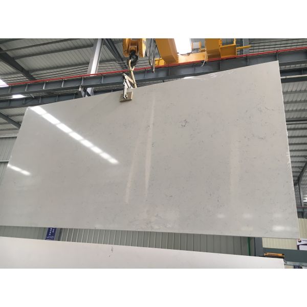 No Impurity Artificial Quartz Vanity Countertops For Bathroom