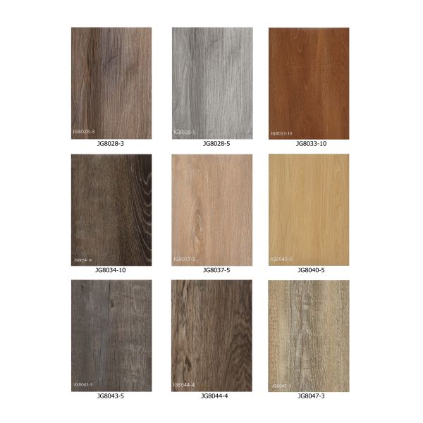 Rustic Oak SPC Flooring in 7mm Thickness for Interior Waterproofing and Click System