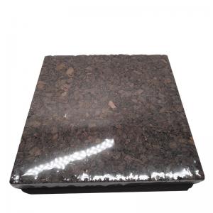 Quality Black Cork Wall Expanded Cork Boards Thermal Sound Insulation Sheet Panel for sale
