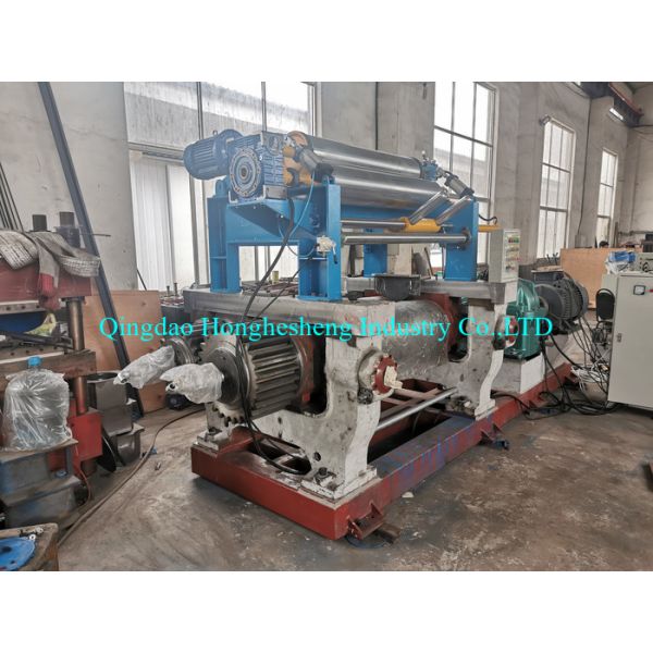 XK-450 Automatic Stock Blender Two Roll Open Mixing Mill / Rubber Mixing Mill / Open Mixer