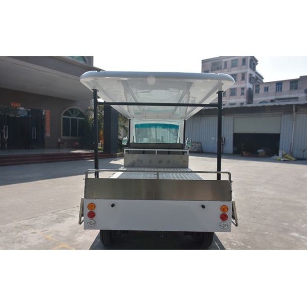 Free Maintenance Battery Powered Electric Cargo Van , Electric Utility Truck With 2 Seats