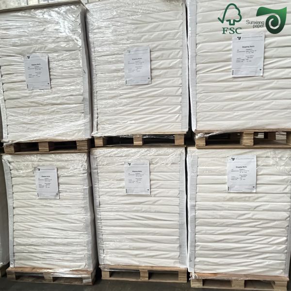 Biodegradable MG Craft Paper For Drinking Straws 60gsm 120gsm 5 Inch Core FSC