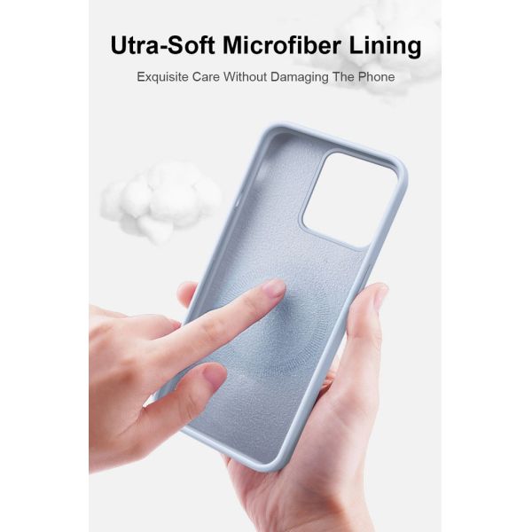 Waterproof Liquid Silicone Cover Scratch Resistant Drop Proof Phone Case Anti Slip