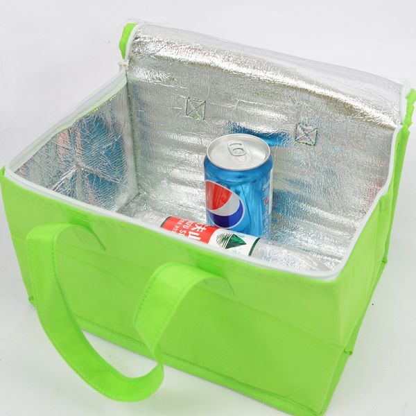 Non Woven Square 6 Can Cooler W8*H6.5*D5.5 Customized Color Sturdy Design