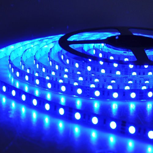 Luz flexibles Azul 5050 24V tira de LED 60 LED Roll 300SMD IP65 JALN7