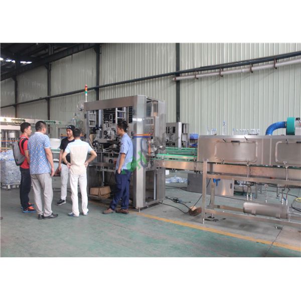 Purified Drinking Water Bottling Plant Water Filling Line Stainless Steel