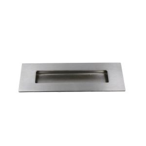 Quality Satin Nickle Brashed SS304 Closet Door Finger Pull for sale