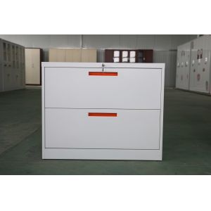 China 0.6MM KD 2 Drawer Steel File Cabinet Furniture Vertical on sale