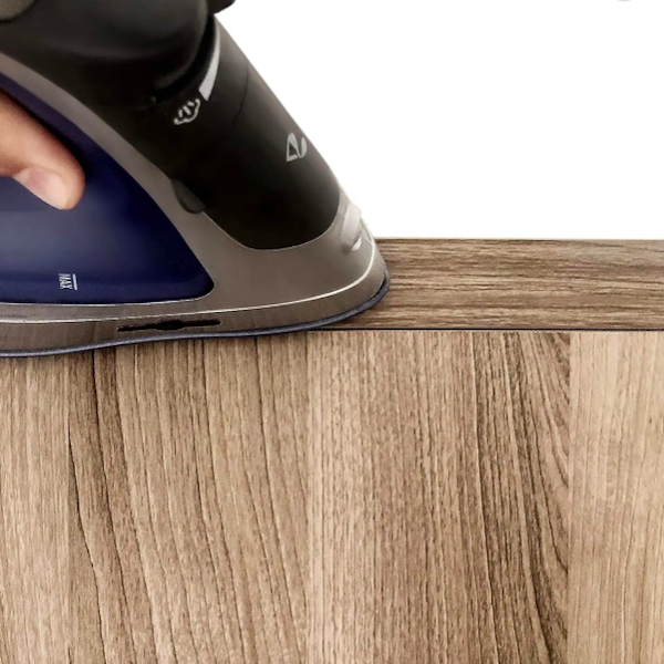 Smooth Red Walnut Veneer Edge Banding , 150m Plywood Edge Banding Roll