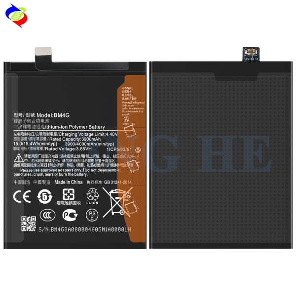 4000mAh RECHARGABLE BM4G Battery for MI 9T European Version Stocked and High Capacity