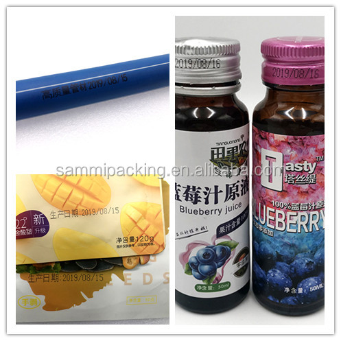 Portable Hand Date Coding Machine Inkjet Printer for Small Bottle Pouch Can Tin Box Ink Jet Printers