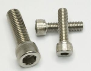 Quality Monel 400 Nickel Alloy Fasteners Hex Head Cap Screw Size M1.4 - M24 DIN 912 for sale