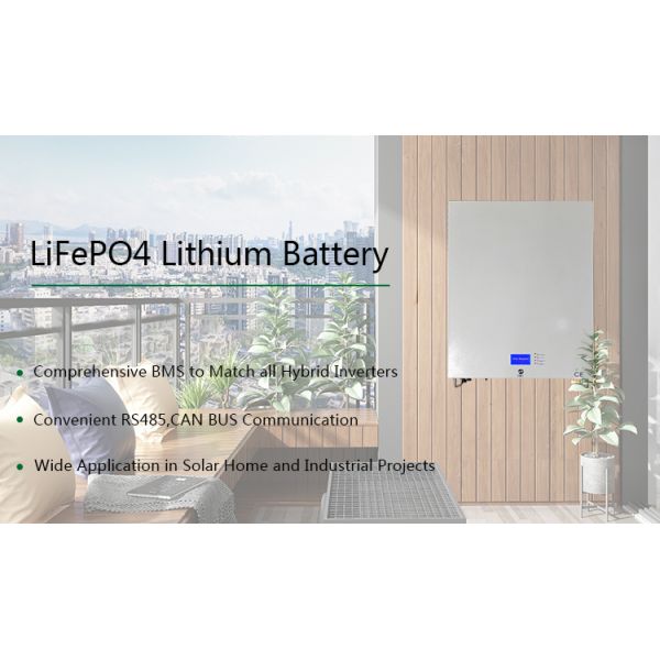 200Ah 48V 100Ah Lifepo4 Battery Powerwall Lithium Ion Battery For Home Solar Systems