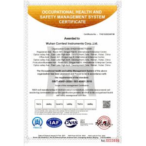 Wuhan Corrtest Instruments Corp., Ltd. Certifications