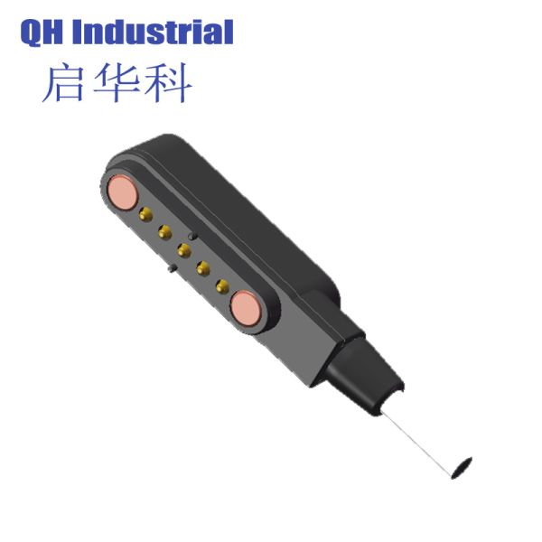 5Pin Male 1A 2A 3A 4A 5A Current Rate Smart Watch Electronical Cigarret PCB Connector Magnetic Pogo Pin Connector