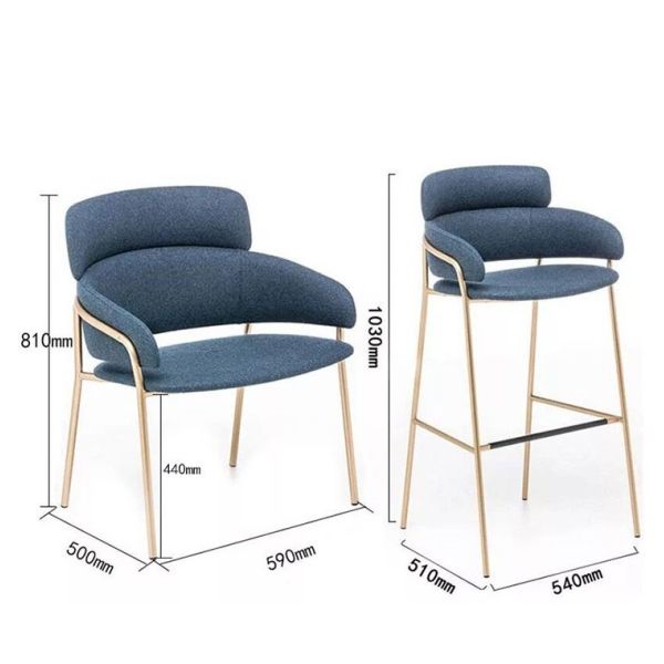 Instagram online celebrity Sofa chair dessert milk tea shop western food cafe negotiate table and chair sofa chair