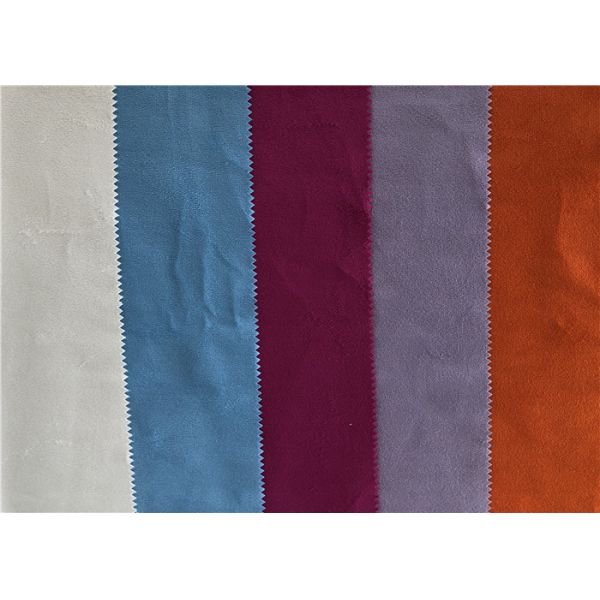 Brushed Polyester Microsuede Fabric For Shoes Bags Jacket