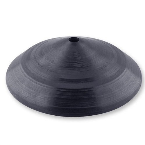 Silicon Nitride Ceramic Umbrella Disc - High-Temperature Functional Component With Concentric Texture