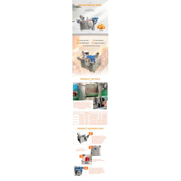 Industrial French Fries Fryer/ Electric Deep Frying Machine/ Frying Machine Potato Chips