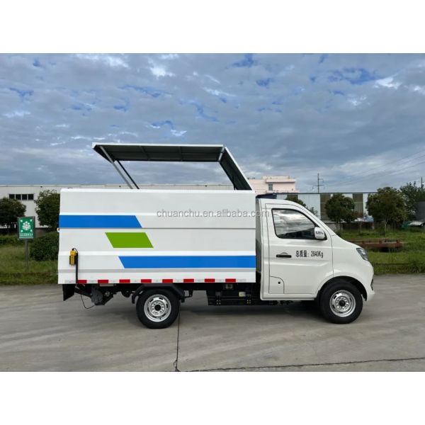 Electric Garbage Collection Truck for Urban Waste Management and Custom's Requirement in Urban Environments