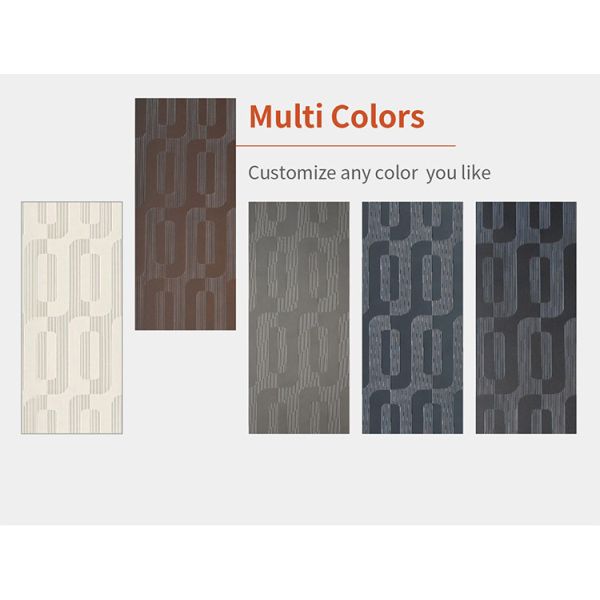 Office Room Interior 3D Decorative Wall Panels , MDF Wall Art Panels 1200x2400mm