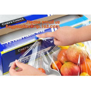 Transparent PVC cling film for food wrap, Safe and Fresh Preservation cling film