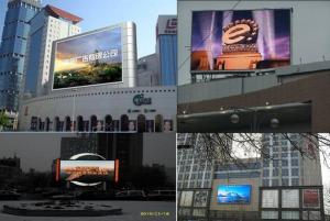 Quality HD Advertisement Outdoor Full Color LED Display with Rolling Message 960 x 768mm Cabinet for sale