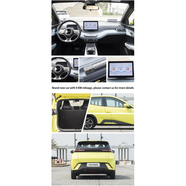 New Energy Electric EV Cars Vehicles 405km BYD Seagull Version Pure