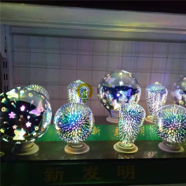 Star Sky 3D Magic Decorative Light Bulbs Standard Base 12 Months Warrenty