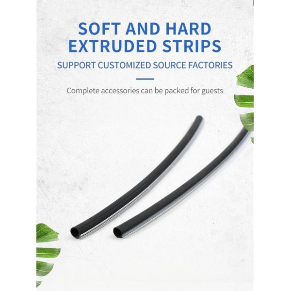 Protective Co Extrusion Tube PE Plastic Cable Trunking Protective Headphone Wire Profiles Customized