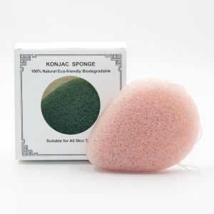 Natural Skincare Facial Water Drop Konjac Sponge Reusable