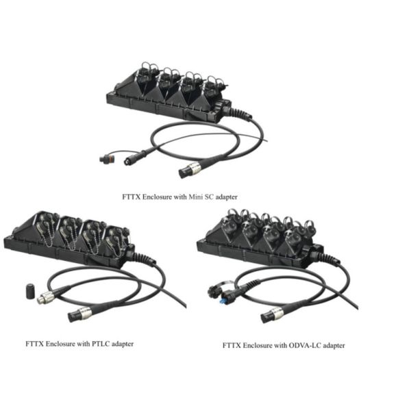 BBU RRU Station Waterproof FTTX Fibre Optic Enclosures