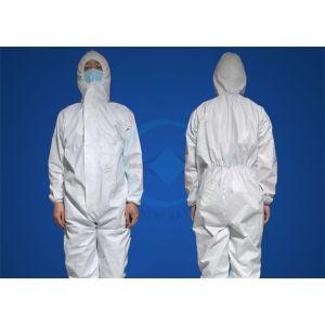 Sterilized Medical Disposable Coverall Suit With Nonwoven Microporous Film