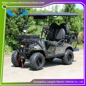 Buy cheap 2 Seats Street Legal Electric Golf Carts 4 Wheel Drive Mobility Scooter 5Kw from wholesalers