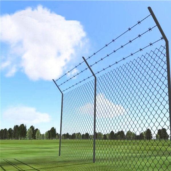 50ft Cheap Anti Climb Decorative Tension Wire 8 Gauge Chain Link Fence Galvanized Roll