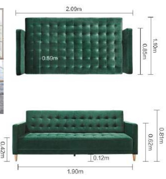 Factory home office hotel sleeping folding living room hot selling Multi-function divan sofa high quality chair