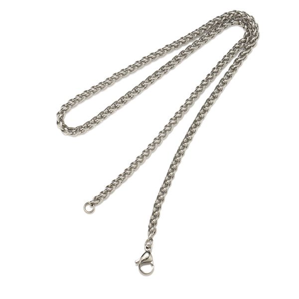 Wholesale Men Fashion Jewelry Cool Hip Hop Vintage Skull Head Pendant Necklace