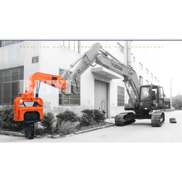 BEIYI VH330 Excavator Type Hydraulic Vibro Pile Hammer For Excavator 25~32 tons