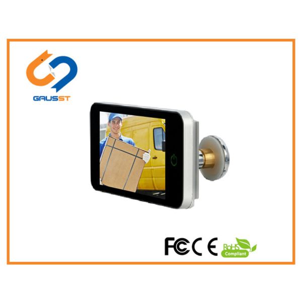 CE FCC ROHS Lookout Smart Door Viewer While Color Peep Holes For Front Doors