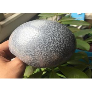 Quality Silver Gray Metallic Powder Coat Chemicals Resistance Special Texture Finish for sale