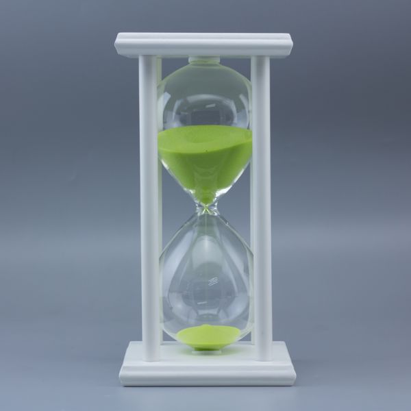 Home / Office Decor Wooden Hourglass 60 Minutes Sand Timer