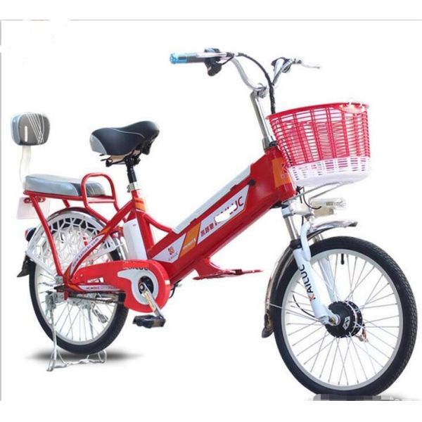 10Ah 36V 37V 24 Inch Wheel Electric Bike For Lady And Kids
